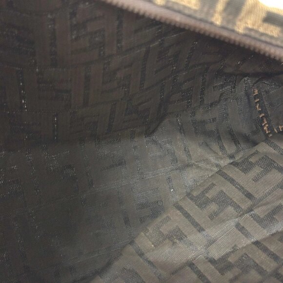 FENDI Zucca pattern Multi-case all-over pattern accessory case Pouch Brown - Picture 11 of 12